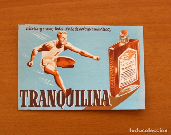 Sports collectibles: Postal publicitar&iacute;a - Jarabe Tranquilina - Instituto Rocasolano, Corella, Navarra, Tama&ntilde;o 10x15 cm