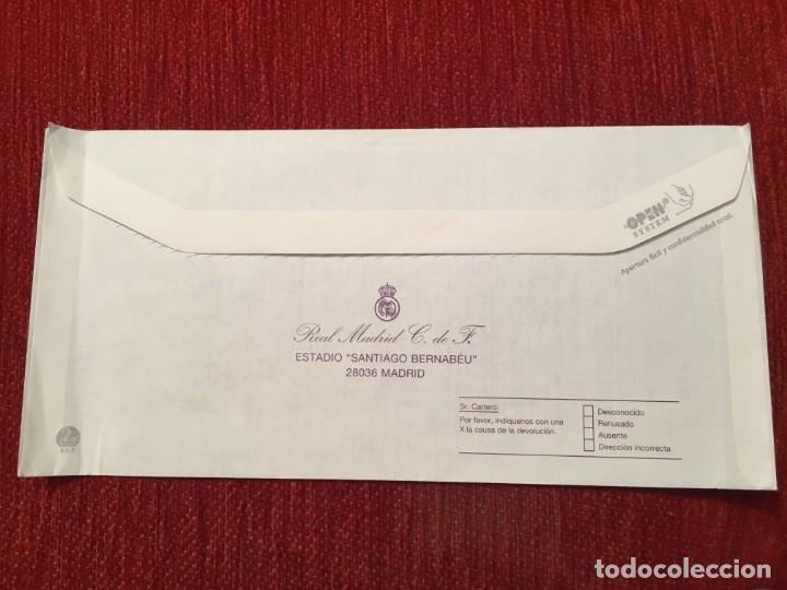 Sports collectibles: R4470 ANTIGUO SOBRE SIN USO DEL REAL MADRID ESTADIO SANTIAGO BERNABEU