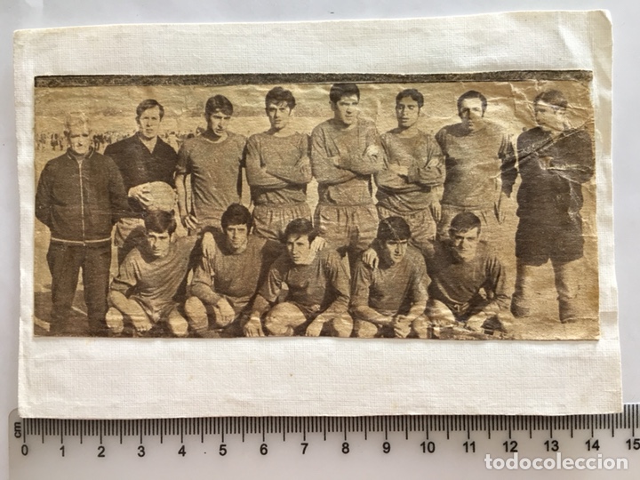 Sports collectibles: RECORTE DE PRENSA PEGADO EN CART&Oacute;N. GETAFE. F&Uacute;TBOL