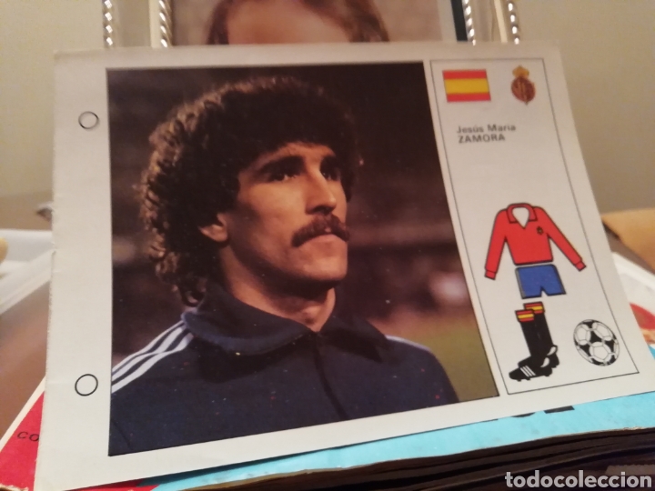 Coleccionismo deportivo: MUNDIAL 1982... SATRUS Y ZAMORA - Foto 1