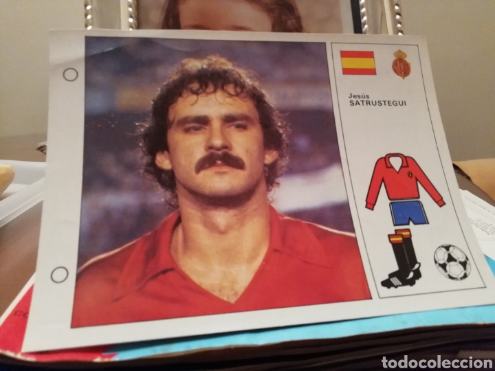Coleccionismo deportivo: MUNDIAL 1982... SATRUS Y ZAMORA - Foto 2