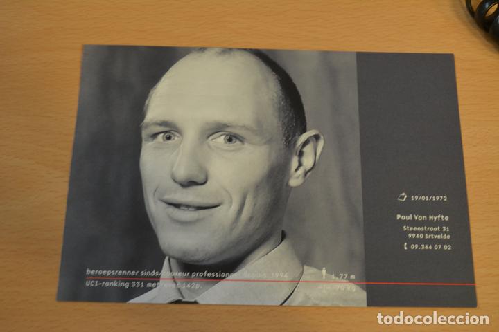 Sports collectibles: FOTO DEL CICLISTA PAUL VAN HYFTE (LOTTO ADECCO)