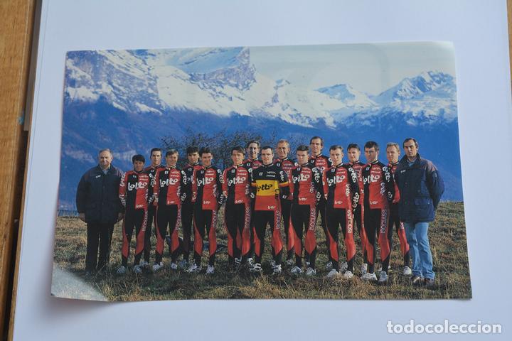 Coleccionismo deportivo: FOTO DEL EQUIPO CICLISTA LOTTO ADECCO - Foto 1