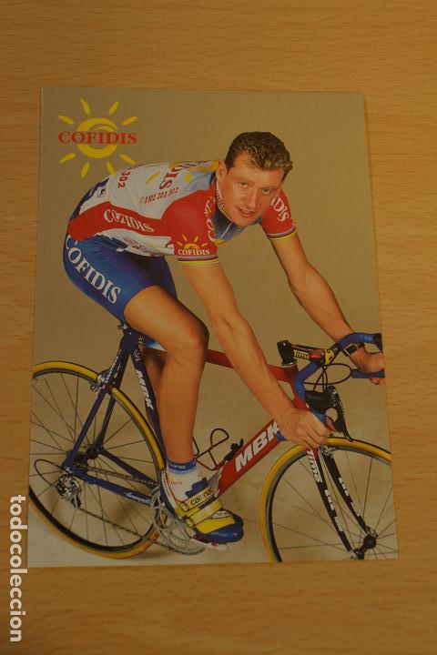 Coleccionismo deportivo: POSTAL DEL CICLISTA FRANCIS MOREAU (COFIDIS) - Foto 1