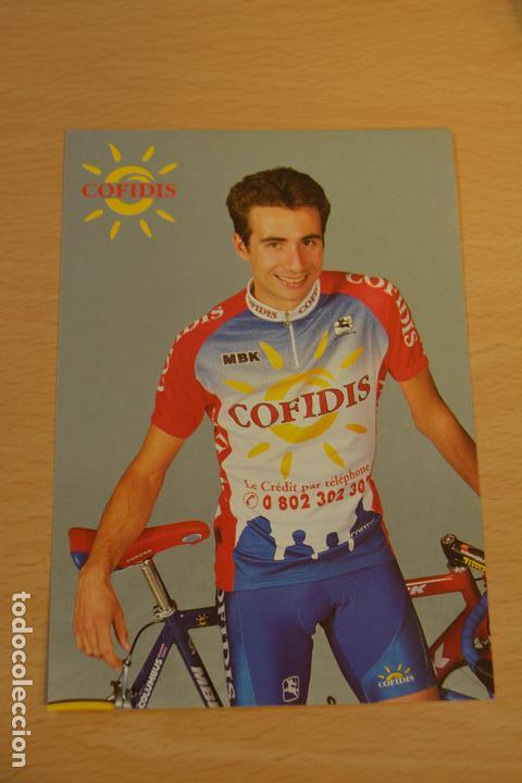 Coleccionismo deportivo: POSTAL DEL CICLISTA DAVID MONCOUTIE (COFIDIS) - Foto 1