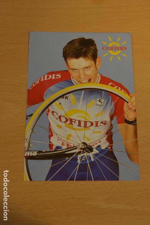 Coleccionismo deportivo: POSTAL DEL CICLISTA TOM FLAMMANG (COFIDIS) - Foto 1