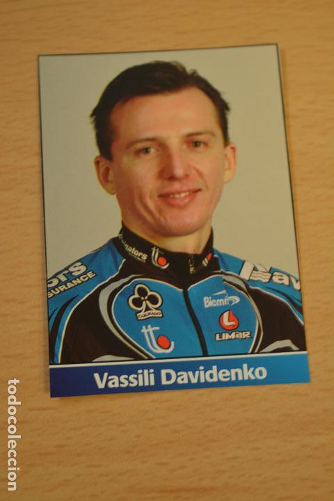 Coleccionismo deportivo: FOTO DEL CICLISTA VASSILI DAVIDENKO (NAVIGATORS) - Foto 1