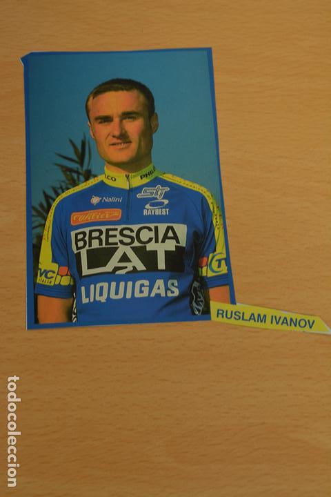 Sports collectibles: FOTO DEL CICLISTA RUSLAN IVANOV (BRESCIALAT LIQUIGAS)