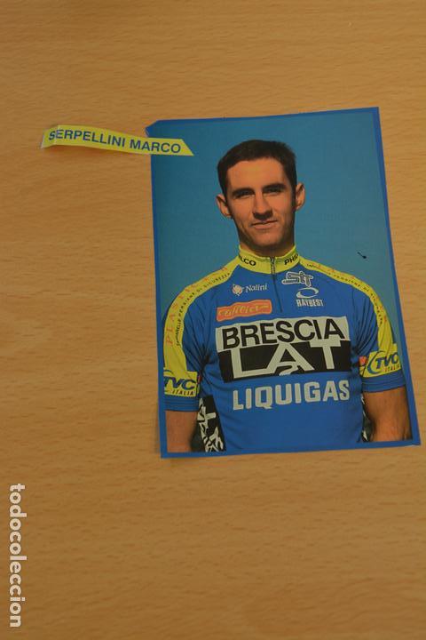 Sports collectibles: FOTO DEL CICLISTA MARCO SERPELLINI (BRESCIALAT LIQUIGAS)