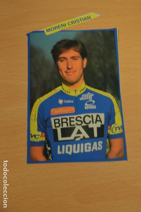 Sports collectibles: FOTO DEL CICLISTA CRISTIAN MORENI (BRESCIALAT LIQUIGAS)