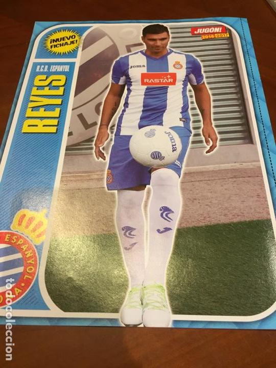 Coleccionismo deportivo: Poster 30x22 Reyes Espa&ntilde;ol 16-17 - Foto 1