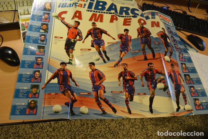 Sports collectibles: POSTER DEL MALAGA CF TEMPORADA  1996-97.MEDIDAS 78 X 58 CMS