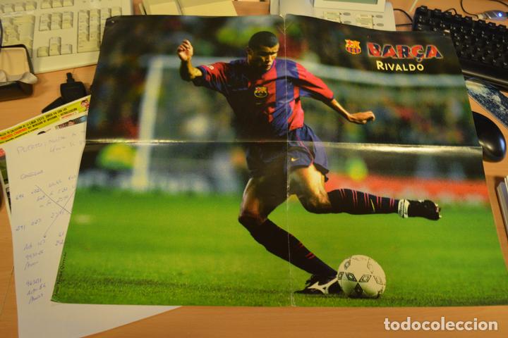 Sports collectibles: POSTER DE RIVALDO (FC BARCELONA).MEDIDAS 56X43 CMS