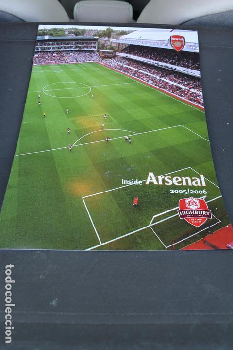 Sports collectibles: GUIA DEL EQUIPO DE FUTBOL ARSENAL-TEMPORADA 2005-06