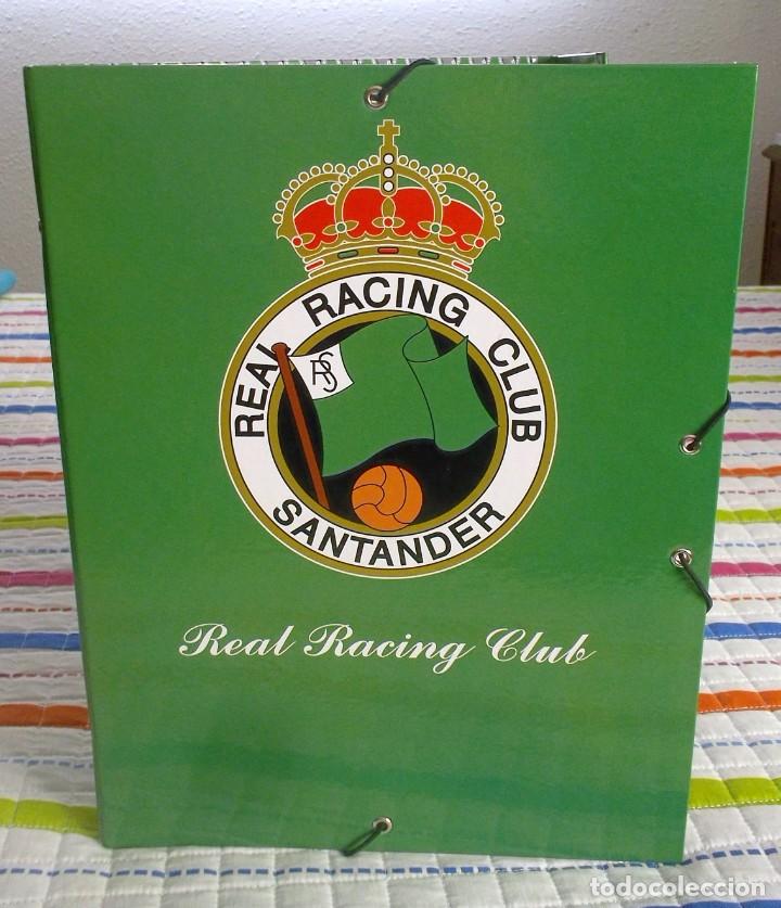 Coleccionismo deportivo: CARPETA REAL RACING CLUB-SANTANDER - Foto 1