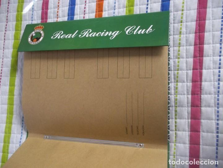 Coleccionismo deportivo: CARPETA REAL RACING CLUB-SANTANDER - Foto 3