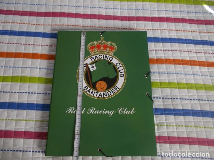 Coleccionismo deportivo: CARPETA REAL RACING CLUB-SANTANDER - Foto 8