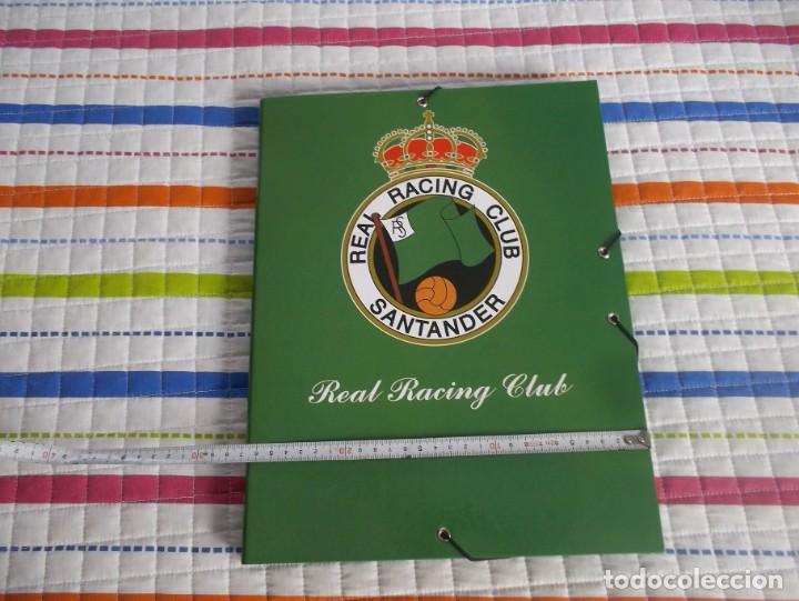 Coleccionismo deportivo: CARPETA REAL RACING CLUB-SANTANDER - Foto 9