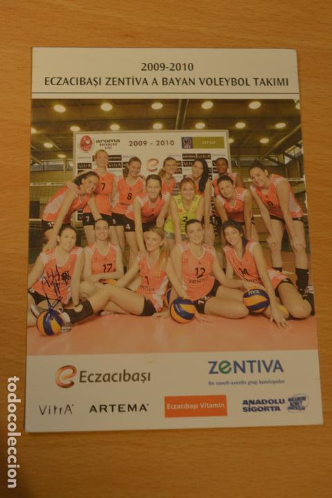 Sammelleidenschaft Sport: POSTAL DEL EQUIPO TURCO DE VOLEIBOL ECZIBASI ZENTIVA 2009-10