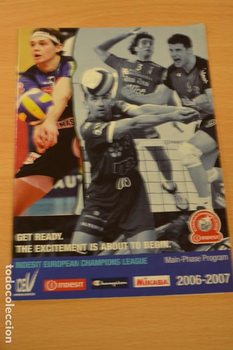 Sammelleidenschaft Sport: PROGRAMA DEL EUROPEAN CHAMPIONS LEAGUE VOLEYBOL 2006-07.TODAS LAS PLANTILLAS,INCLUIDO EL NUMANCIA