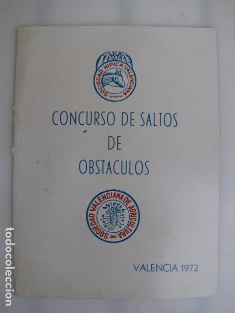 Sammelleidenschaft Sport: Sociedad H&iacute;pica Valenciana. Concurso saltos 1.972. Normas puesta de largo de socias