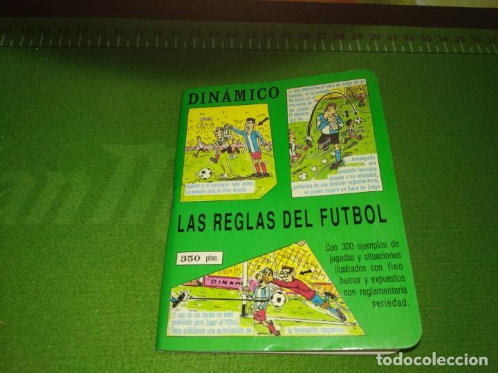 Coleccionismo deportivo: DINAMICO REGLAS DEL FUTBOL - Foto 1