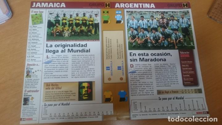 Coleccionismo deportivo: L&Aacute;MINA MARCA MUNDIAL 1998 - Foto 2