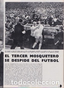 Coleccionismo deportivo: REAL MADRID: Reportaje gr&aacute;fico del homenaje a SANTAMAR&Iacute;A - Foto 2