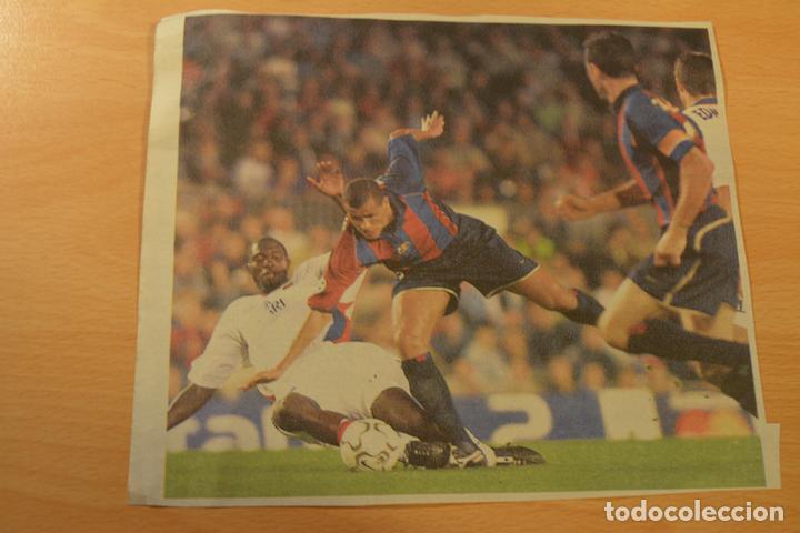 Sammelleidenschaft Sport: FUTBOL RECORTE DE PERIODICO DEPORTIVO RIVALDO (FC BARCELONA)