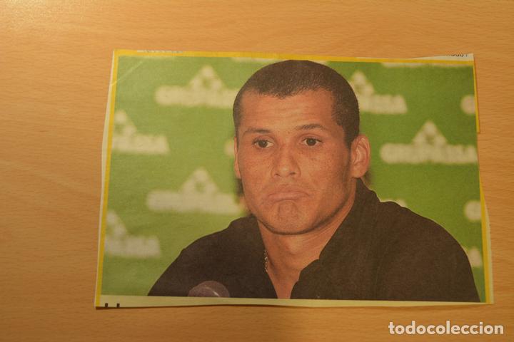 Sammelleidenschaft Sport: FUTBOL RECORTE DE PERIODICO DEPORTIVO RIVALDO (FC BARCELONA)