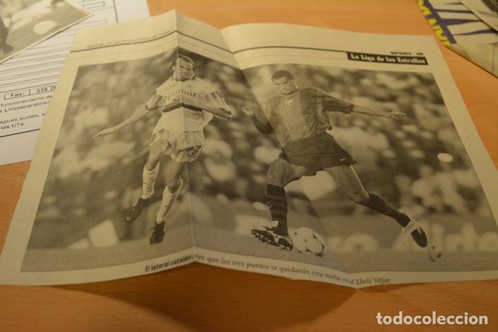 Collectionnisme sportif: FUTBOL RECORTE DE PERIODICO DEPORTIVO RIVALDO (FC BARCELONA)