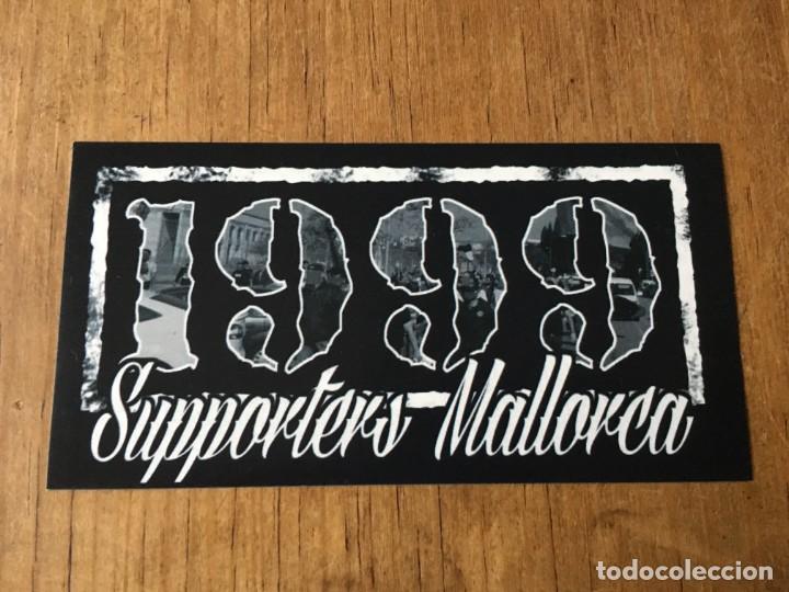 Sports collectibles: R4977 PEGATINA ADHESIVO POLITICA FUTBOL ULTRAS SUPPORTERS REAL MALLORCA 1999