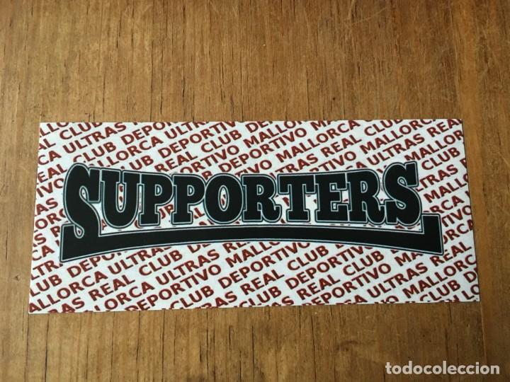 Sports collectibles: R4993 PEGATINA ADHESIVO POLITICA FUTBOL ULTRAS SUPPORTERS REAL MALLORCA