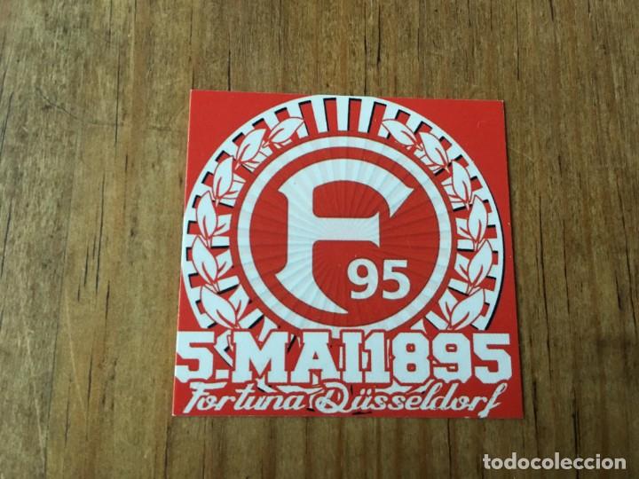 Sports collectibles: R5004 PEGATINA ADHESIVO POLITICA FUTBOL ULTRAS 5 MAYO 1985 FORTUNA DUSSELDORF