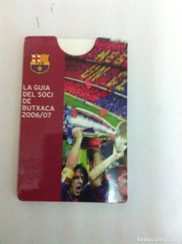 Coleccionismo deportivo: guia del soci de butaca 2006/07- catal&aacute;n - Foto 1
