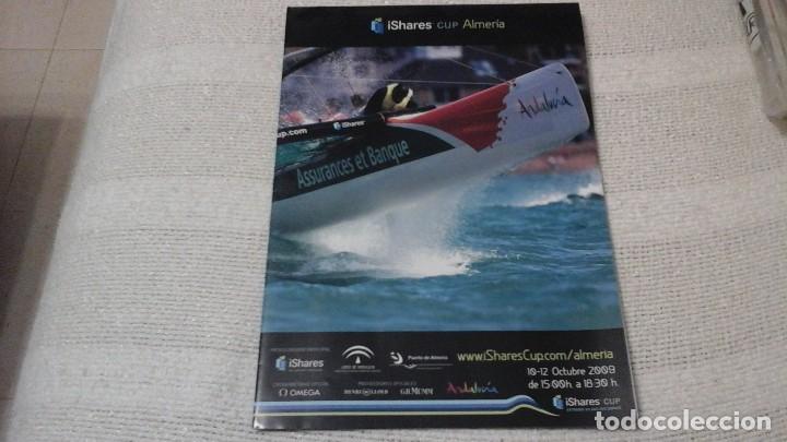 Sports collectibles: Programa de la ishares cup de Almer&iacute;a.  Vela. 2009. Barco. Acm