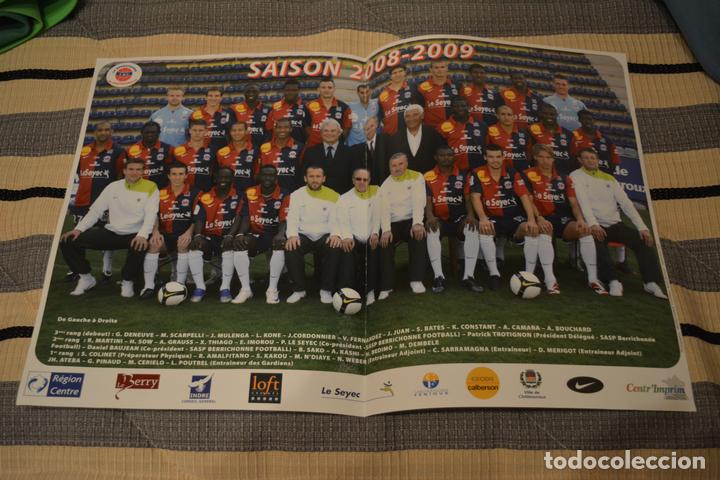 Sports collectibles: POSTER DEL EQUIPO DE FUTBOL LA BERRICHONE DE CHATEAUROUX 2008-09.MEDIDAS 46X30 CMS