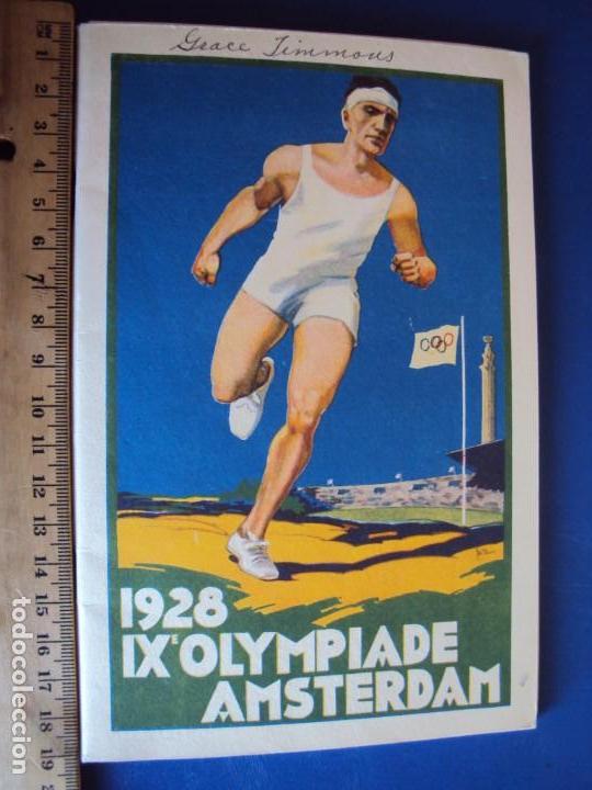 Coleccionismo deportivo: (F-190171)PROGRAMA OFICIAL.IXE OLYMPIADE AMSTERDAM A&Ntilde;O 1928 - Foto 1