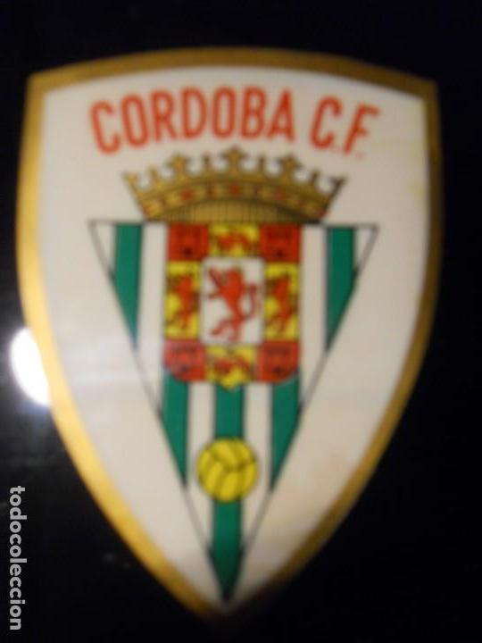 Sports collectibles: antiguo escudo de cart&oacute;n cordoba c. f.