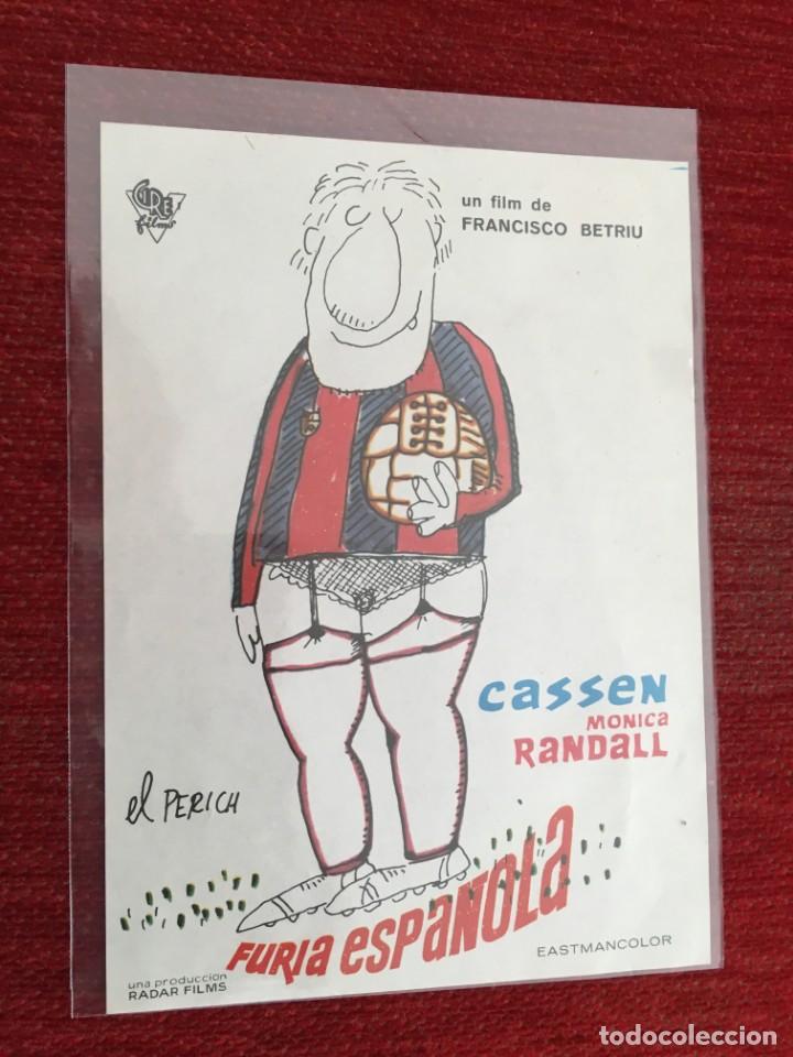 Sports collectibles: RP R5365 PUBLICIDAD FRANCISCO BETRIU CASSEN MONCA RANDALL FURIA ESPA&Ntilde;OLA EL PERICH RADAR FILMS