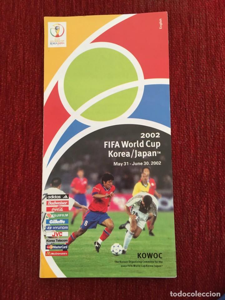 Sammelleidenschaft Sport: R5377 PROGRAMA CALENDARIO FANZINE OFICIAL FIFA MUNDIAL WORLD CUP KOREA JAPON 2002 EN INGLES