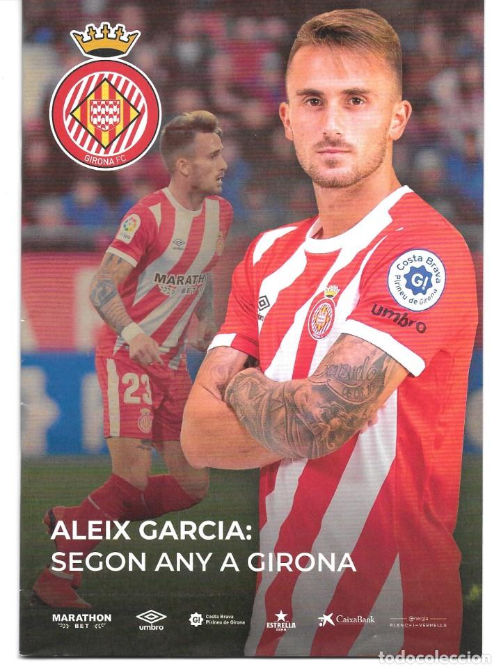 Sports collectibles: PROGRAMA GIRONA FC vs GETAFE CF