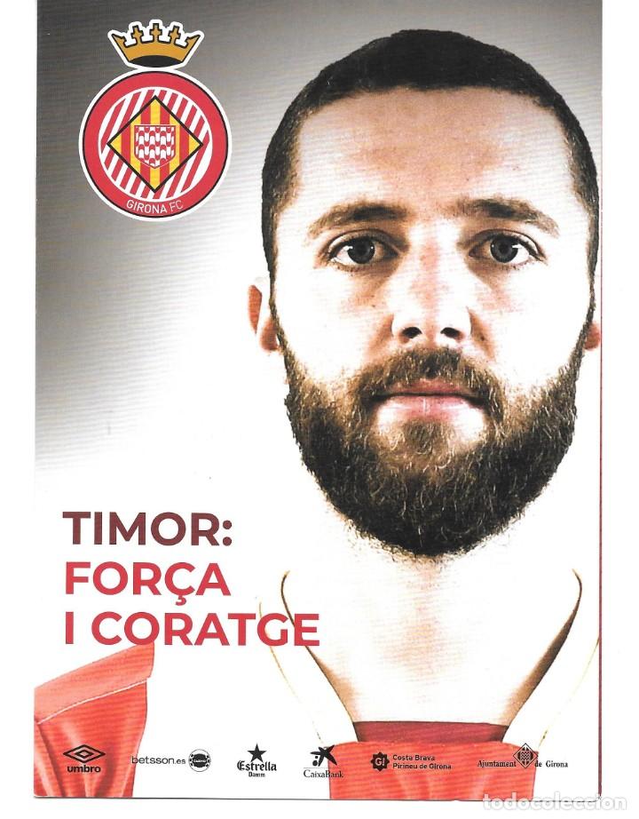 Sports collectibles: PROGRAMA GIRONA FC vs CD LEGANES