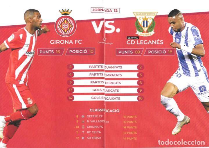 Coleccionismo deportivo: PROGRAMA GIRONA FC vs CD LEGANES - Foto 2