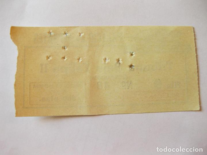 Coleccionismo deportivo: ENTRADA DEL PALACIO DE DEPORTES DE LOS A&Ntilde;OS 70 - Foto 2