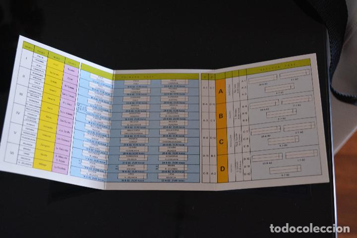 Coleccionismo deportivo: CALENDARIO Y HORARIOS DEL MUNDIAL 1982 - Foto 2