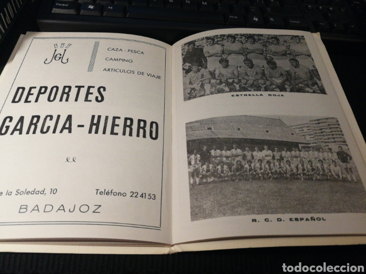 Coleccionismo deportivo: Historia del trofeo iberico 1973.30 pg. Muchas fotos de los equipos participantes. Muy raro. Badajoz - Foto 4 - 153864733