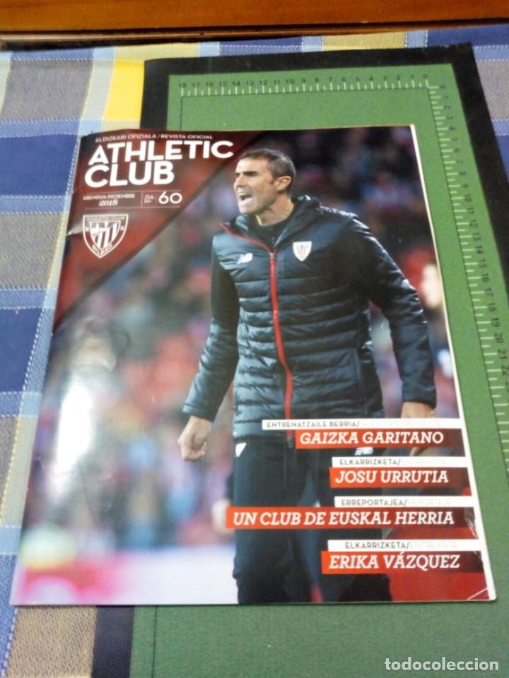 Coleccionismo deportivo: REVISTA DEL ATHLETIC CLUB DE BILBAO 2018 N&ordm; 60 - Foto 1