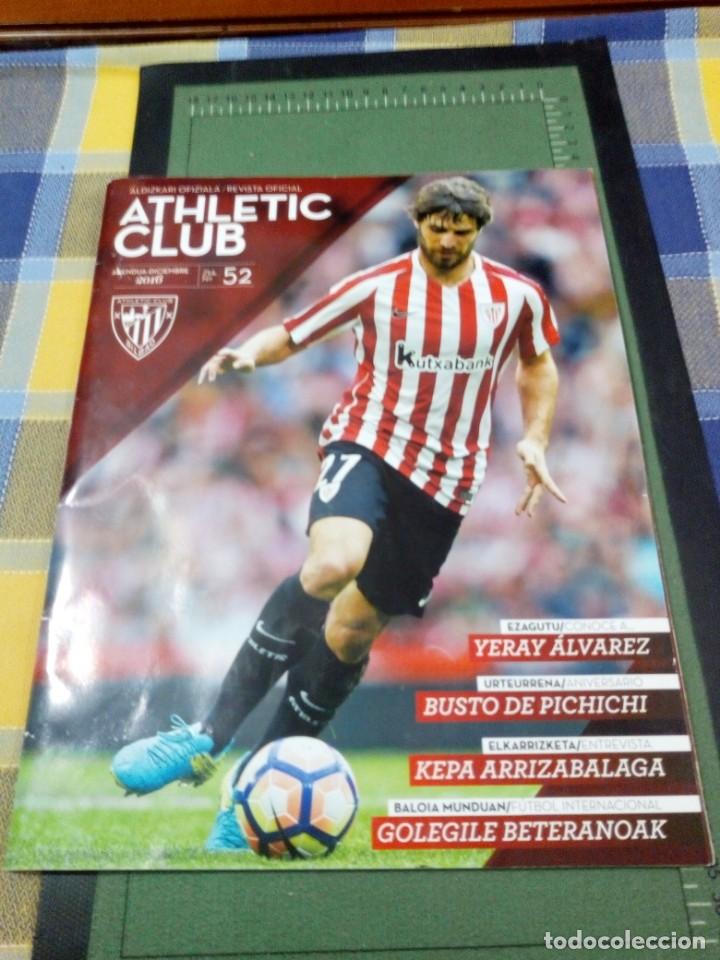 Coleccionismo deportivo: REVISTA DEL ATHLETIC CLUB DE BILBAO 2016 N&ordm; 52 - Foto 1
