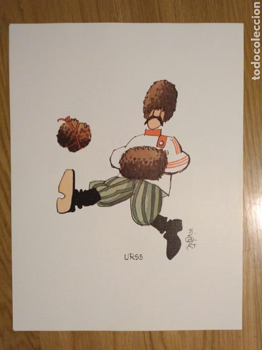 Coleccionismo deportivo: Mingote - 25 laminas del mundial de Espa&ntilde;a 1982 - Foto 7